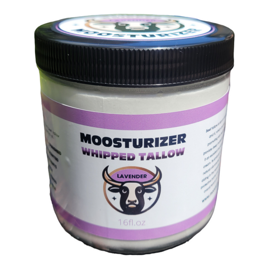 Moosturizer Lavender Scented Whipped Tallow.